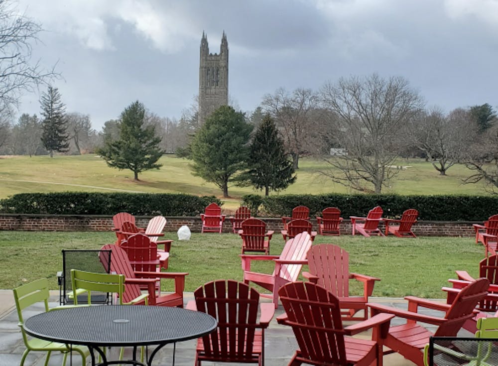 <h5>Spring Break 2022. The vast majority of undergrads had fled Forbes, but I remained.</h5>
<h6>Emily Miller / The Daily Princetonian</h6>
