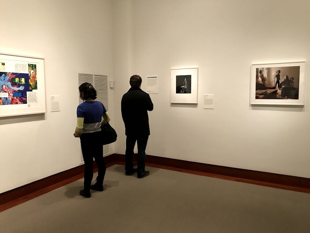 <p>Community members exploring “Day With(out) Art.”</p>
<h6>Photo Credit: Marissa Michaels / The Daily Princetonian</h6>