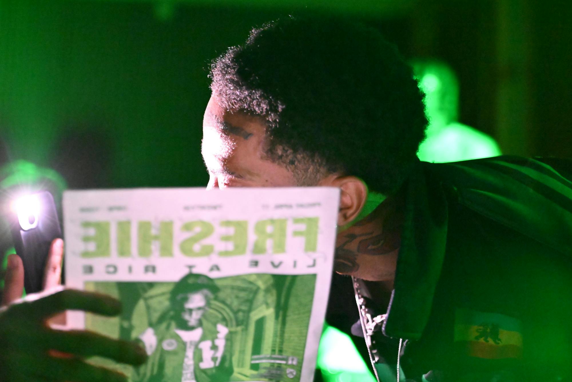 Rapper Freshie brings energy and conviction to Rice stages - The Rice ...