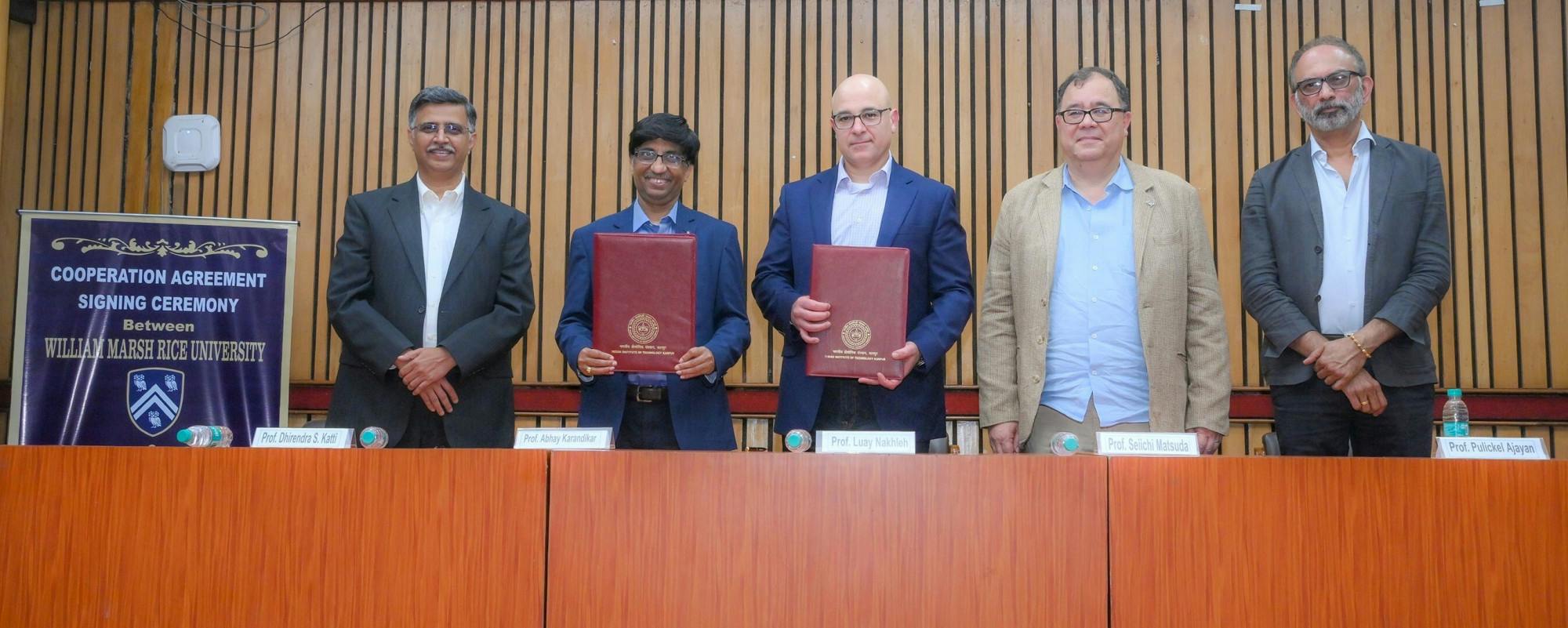 Rice signs collaboration agreement with university in India - Vimarsana News