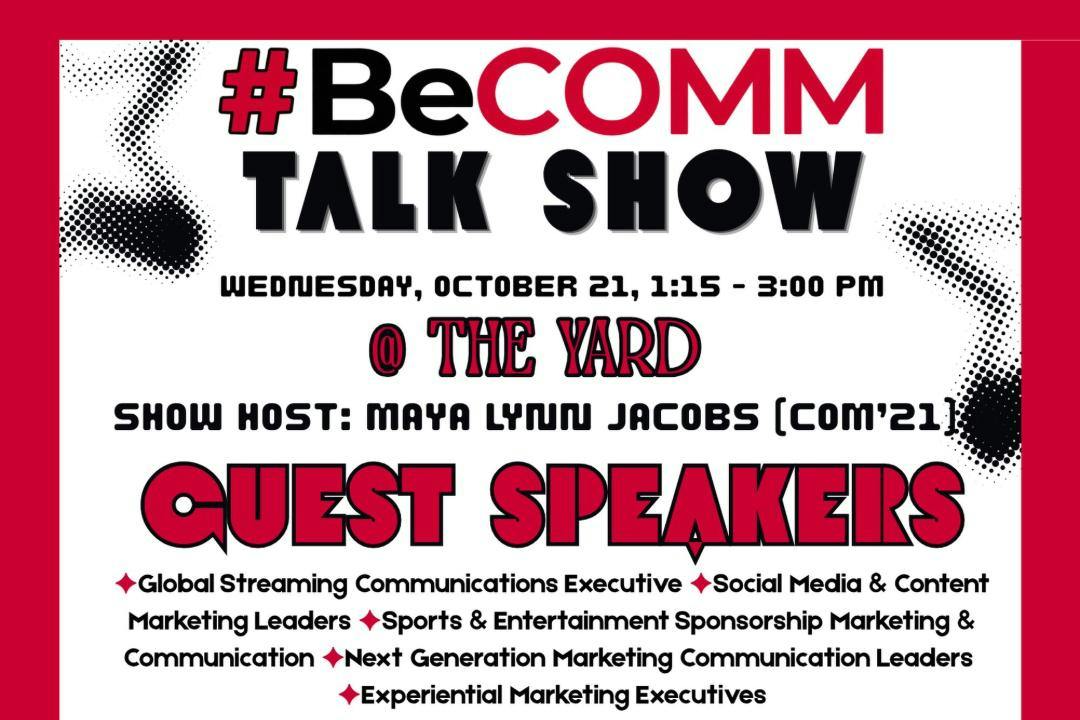 U. offers networking for communications majors at #BeCOMM - The Daily ...