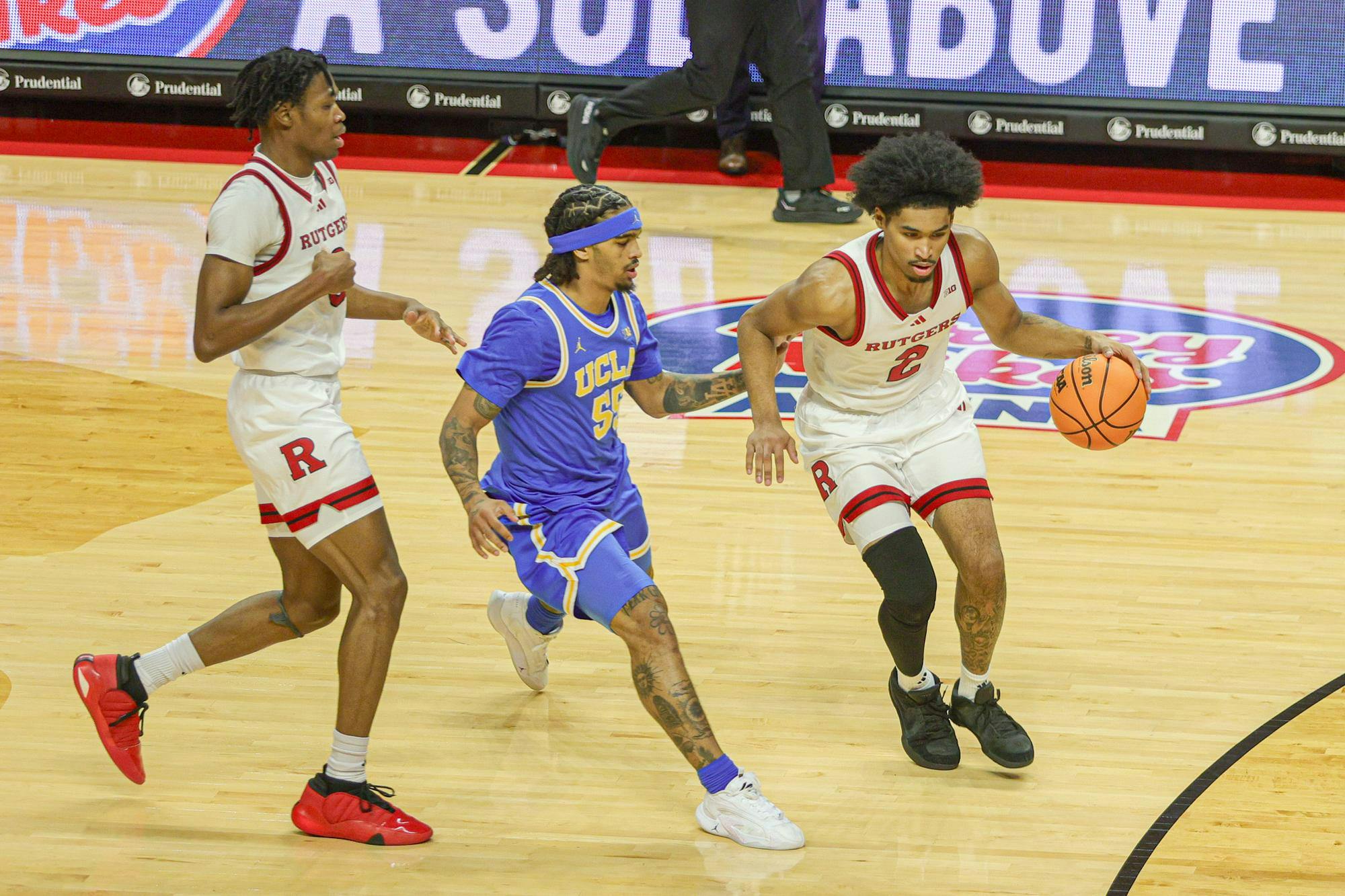 Rotated lineup propels Rutgers men's basketball to bounce-back win over ...