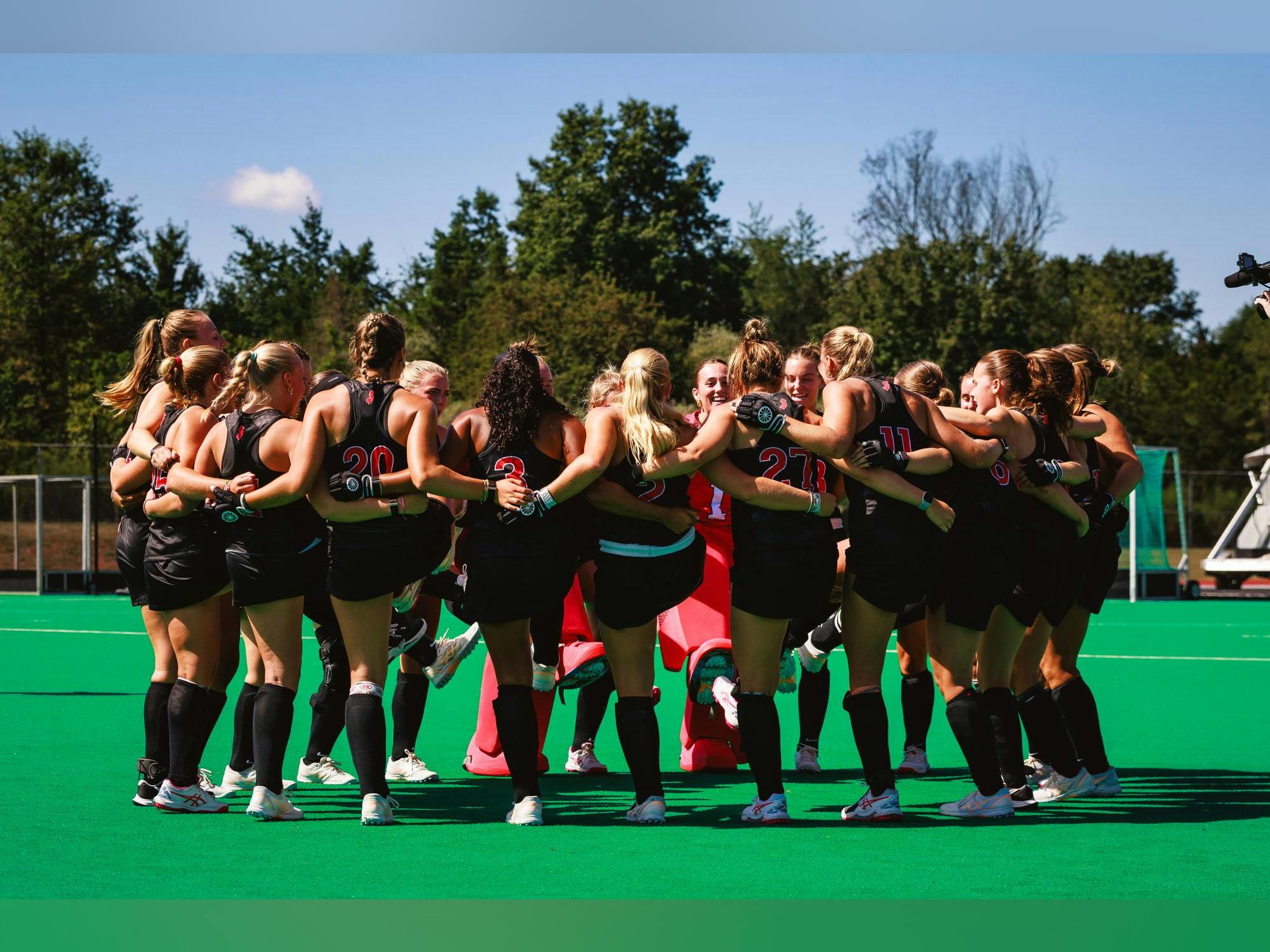 Rotgers Hackru No. 16 Rutgers field hockey breezes by Wagner to win 2025 season opener ...