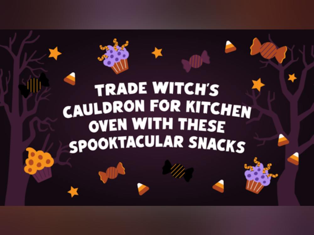 Coldron Trade witch's cauldron for kitchen oven with these spooktacular snacks ...