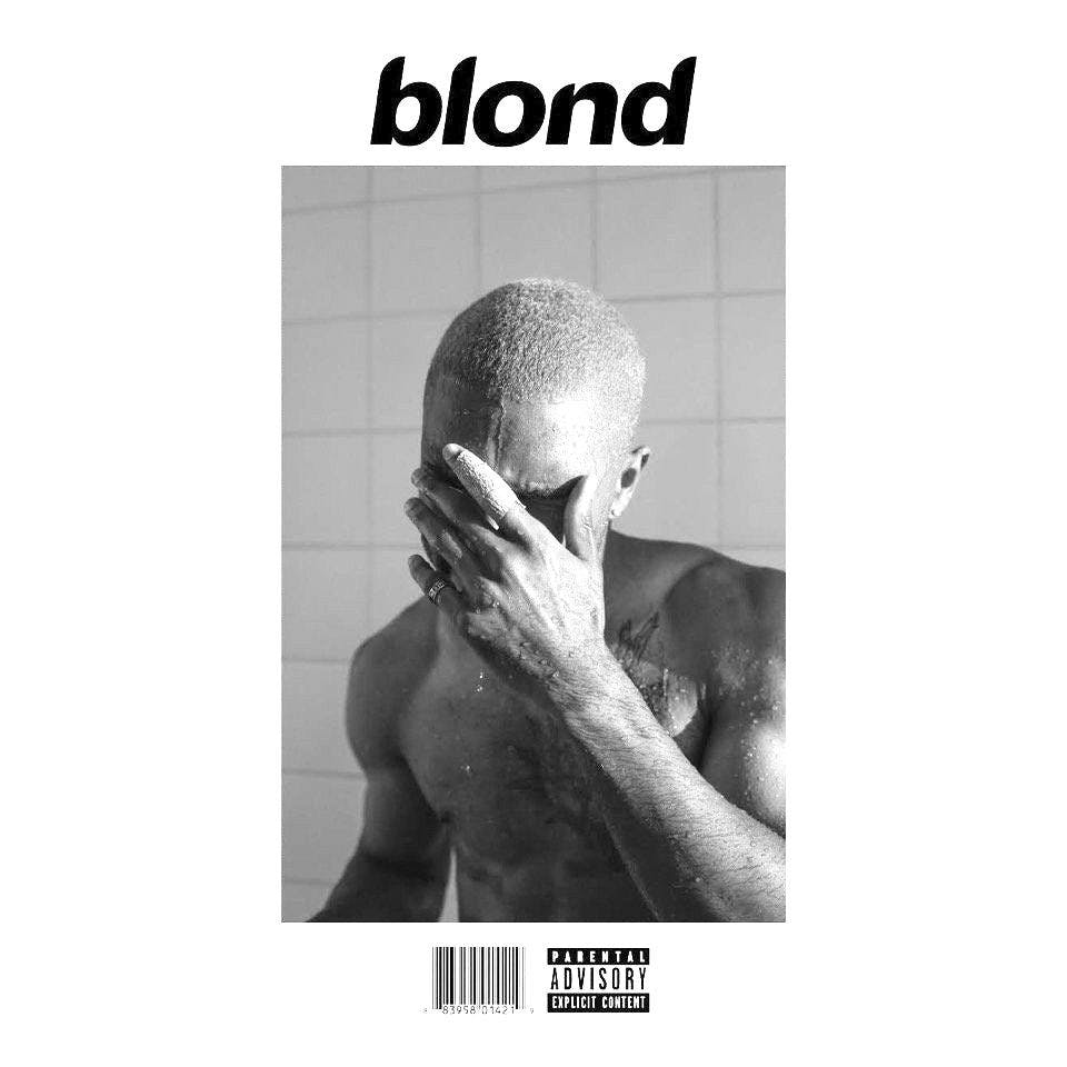 Frank Ocean's "Blond" album cover