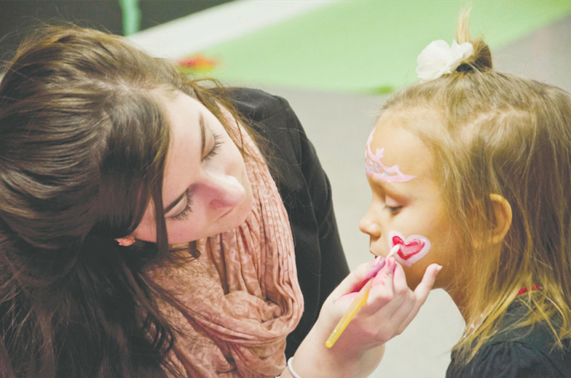 Face Painting at the LCVA