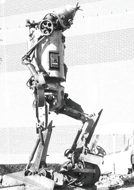 'David' the Robot on Brock Commons 