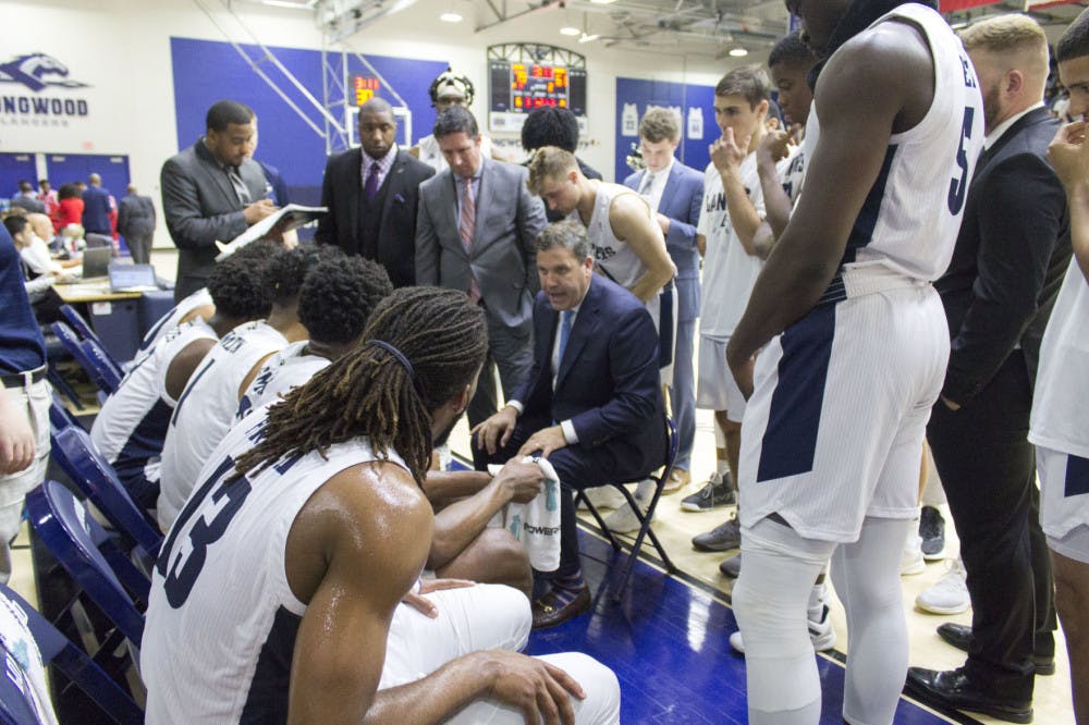 MBB Griff Aldrich with team