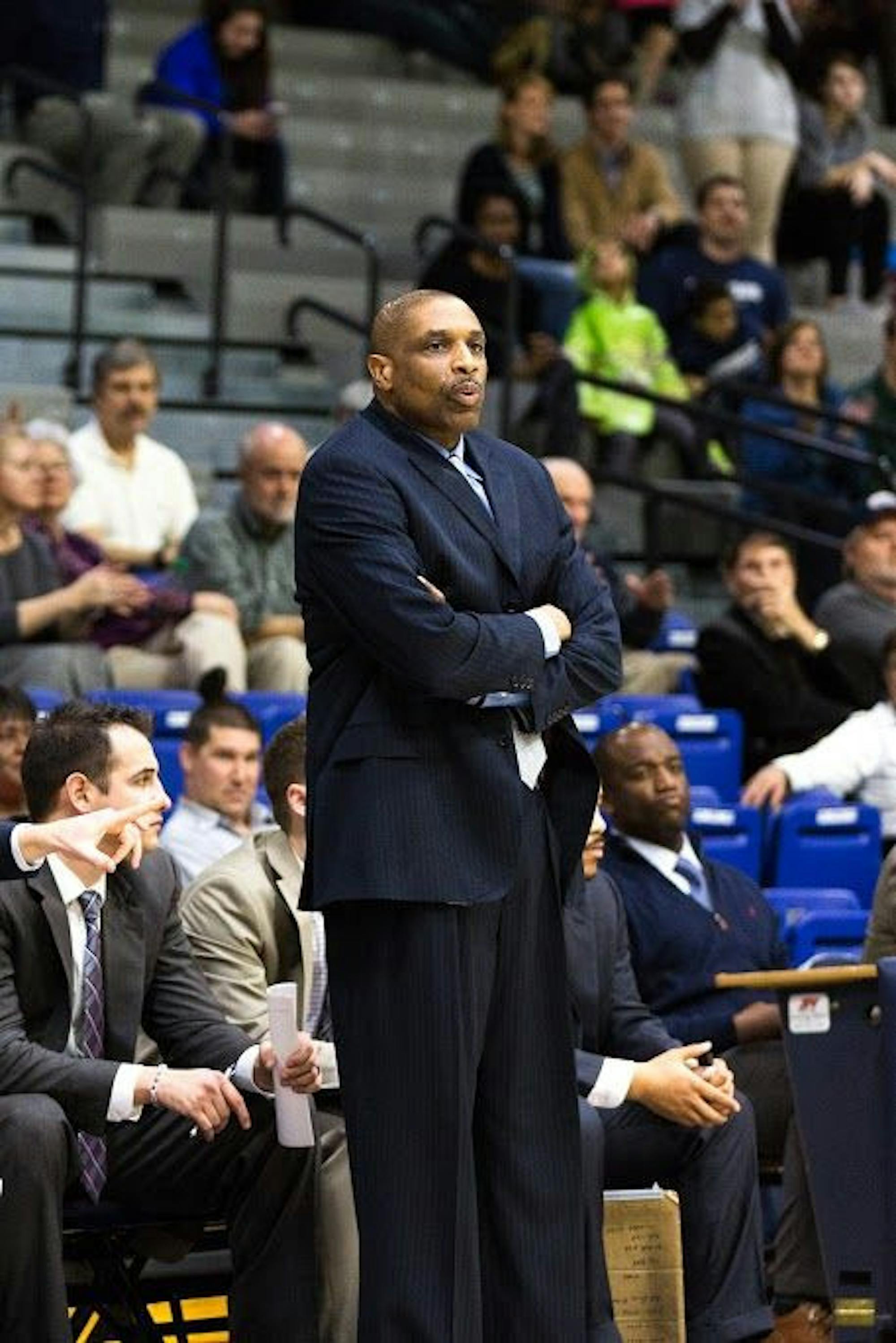 Men's basketball head coach Jayson Gee