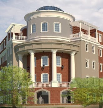 Layout of proposed complex