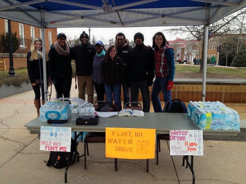 Longwood water drive for Flint, Mi.