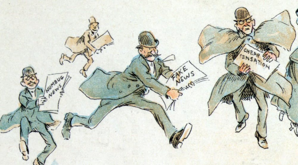 Fake news illustration