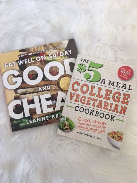 Cook books that have changed my eating habits during college