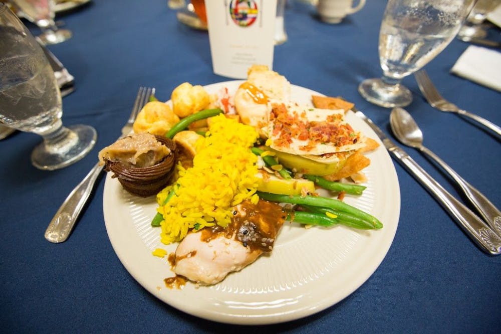 Iron Chef 2015 food samples