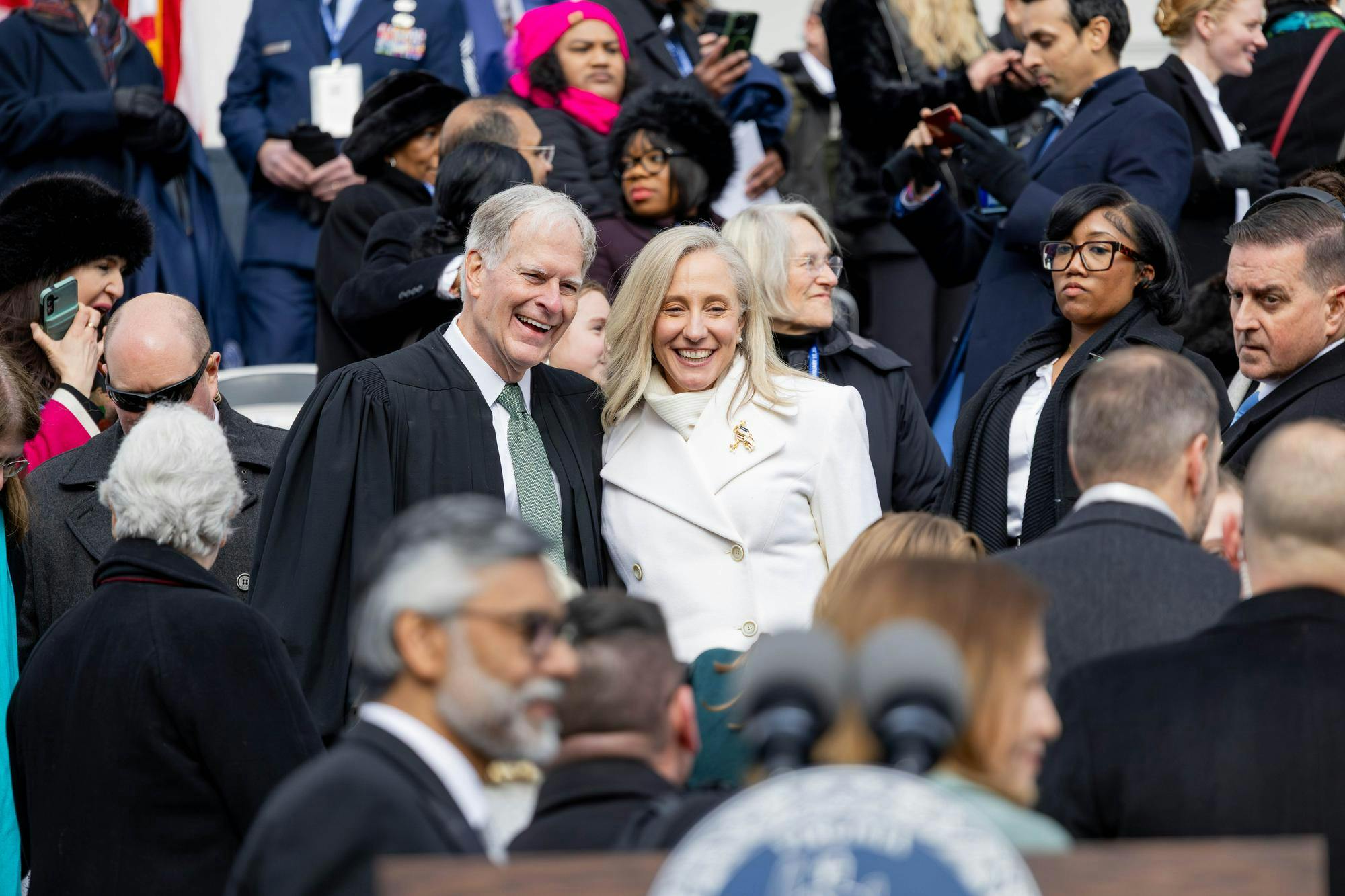 Spanberger Takes Office, Becomes First Woman Sworn in as Virginia Governor