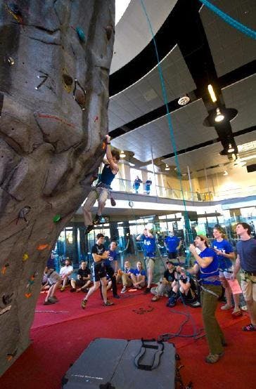 Third Annual 'Crux' Climbing Competition is a Success 