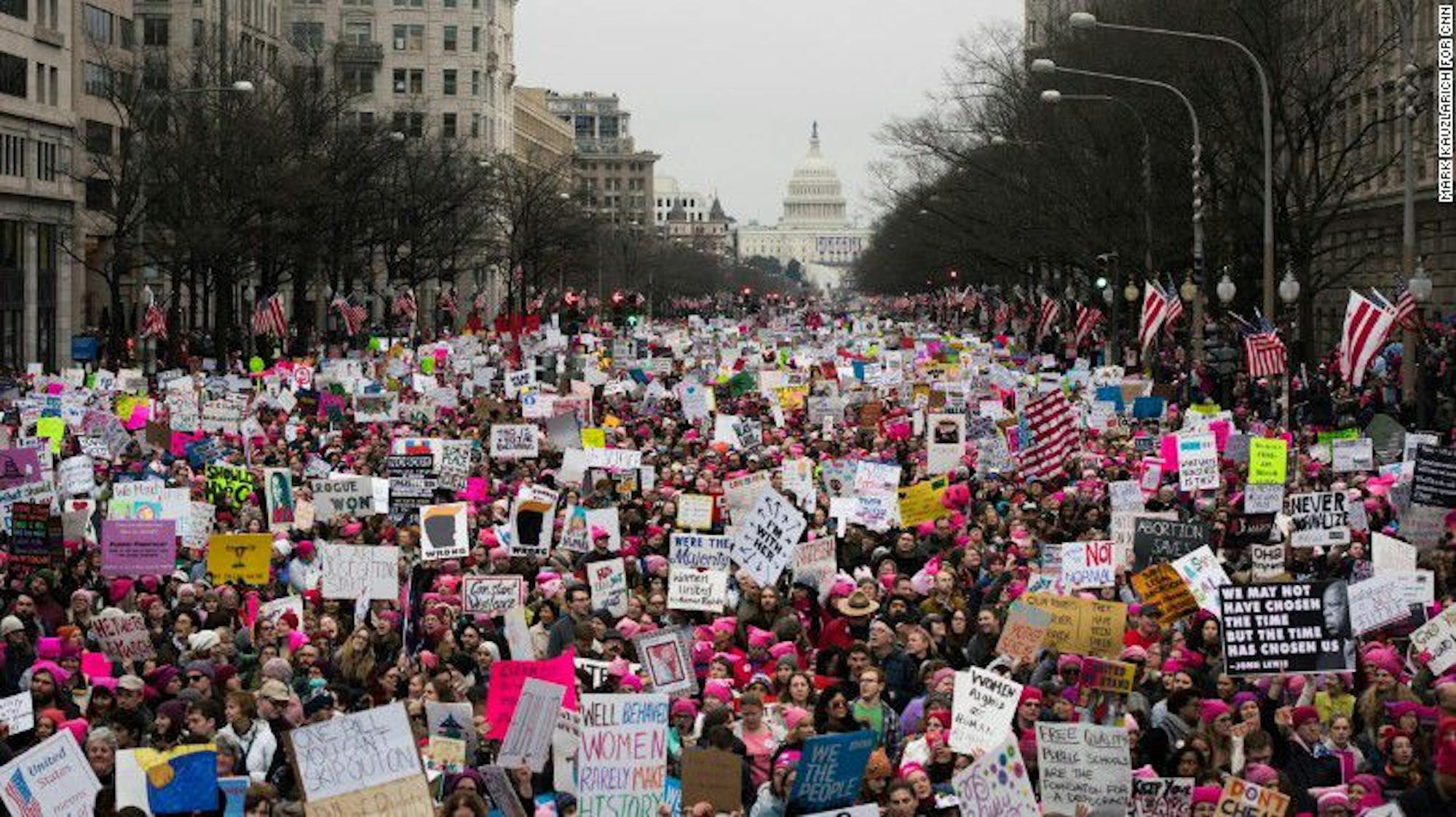 Marchers in DC