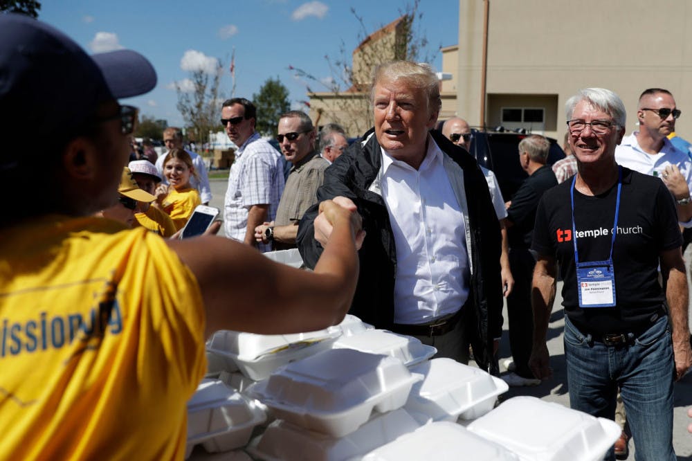 Trump in Carolinas