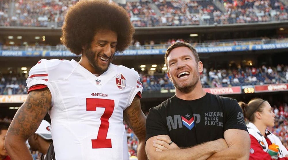 Kaepernick and Boyer
