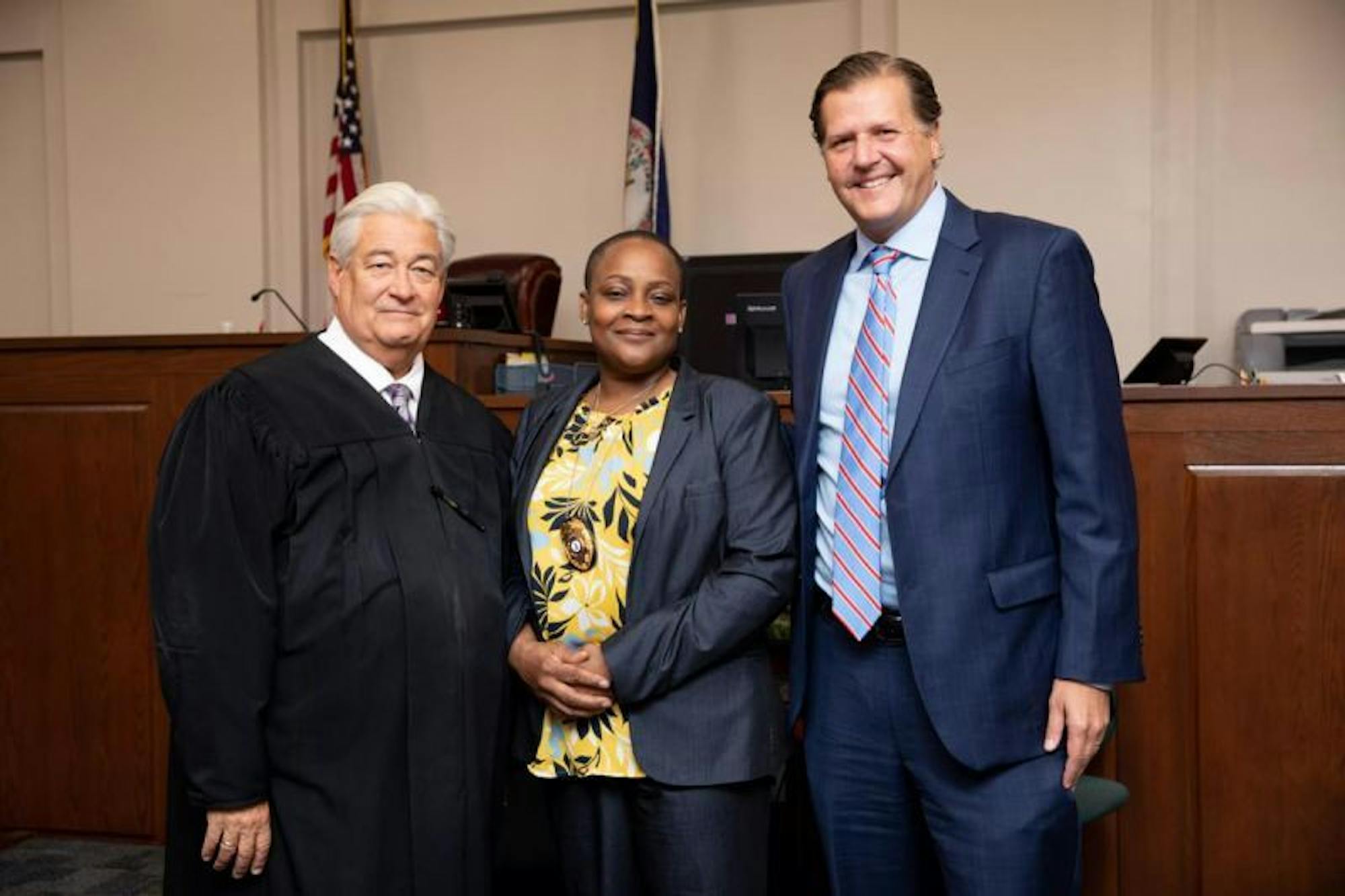 Swearing-in of Longwood Chief of Police Angela Comer