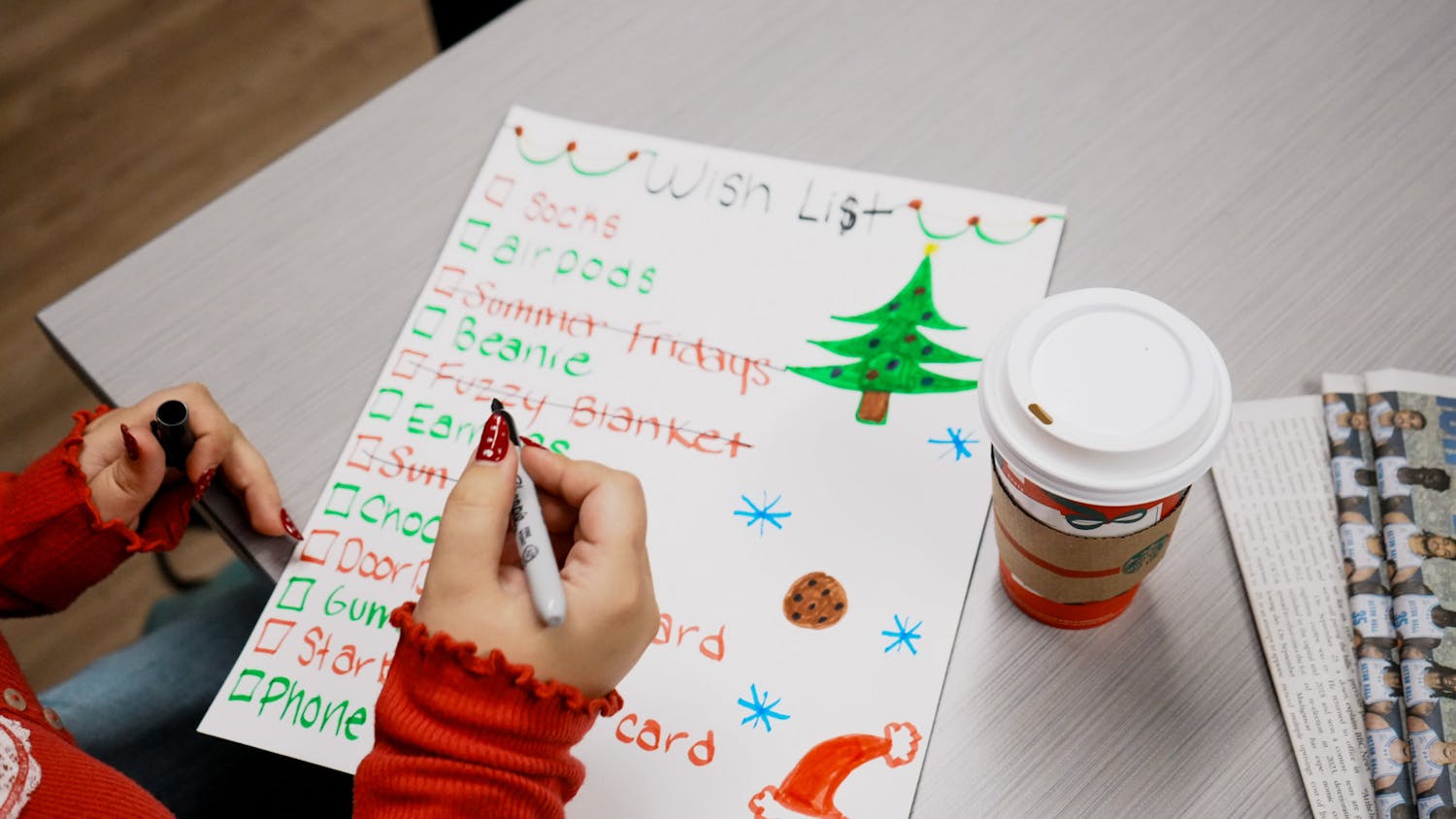 Holiday gift wishlist | Photo by Dominique Mercadante | The Setonian