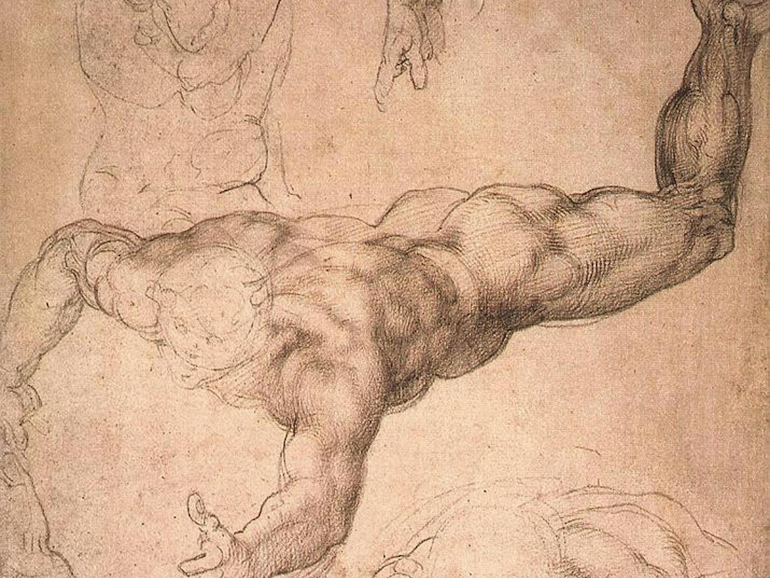 Michelangelo-Drawing-Wikimedia