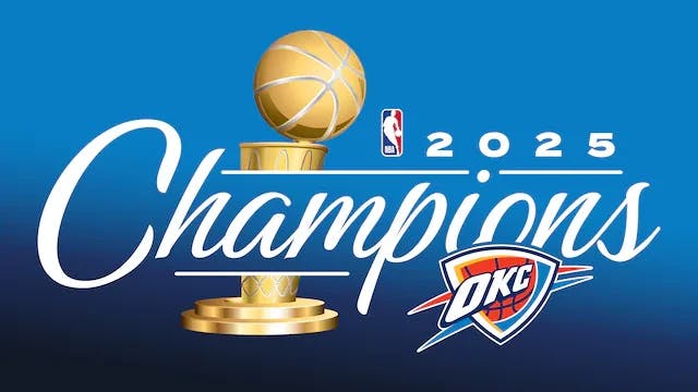 okc 2025 NBA champions