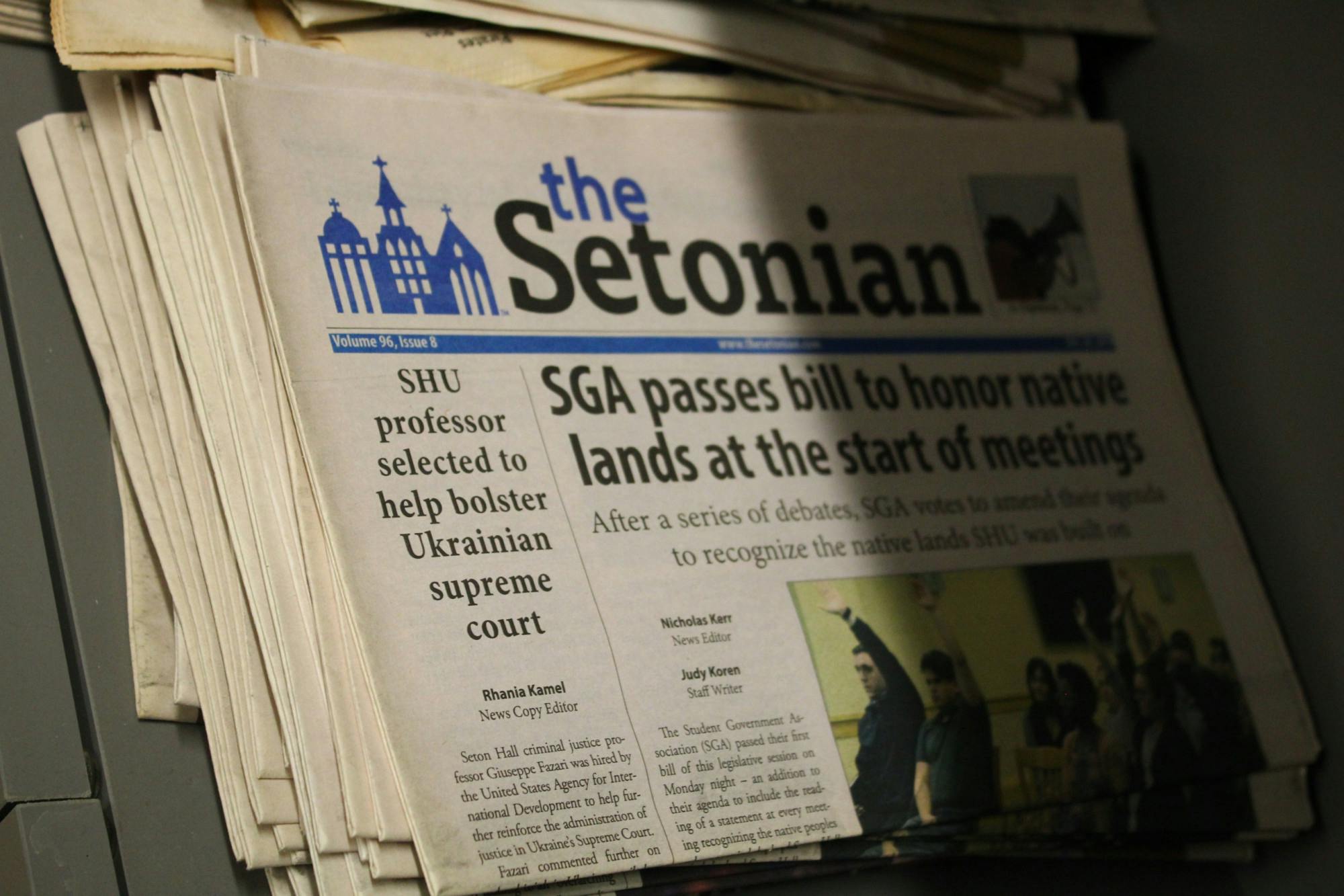 The Setonian’s Branding Over The Decades - The Setonian