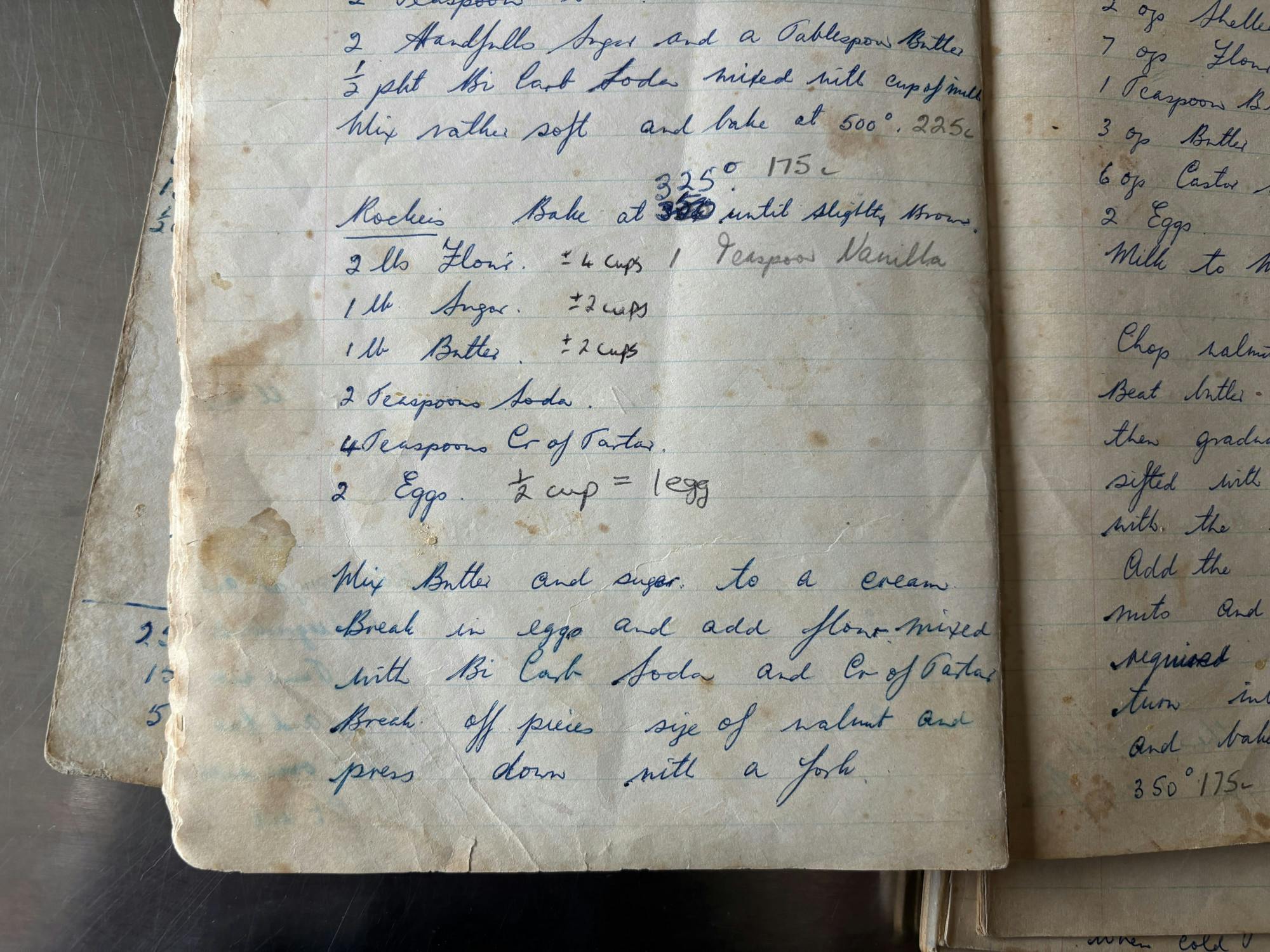 Calla Patino's great grandmother's Rockies recipe, Photo by Calla Patino.jpeg