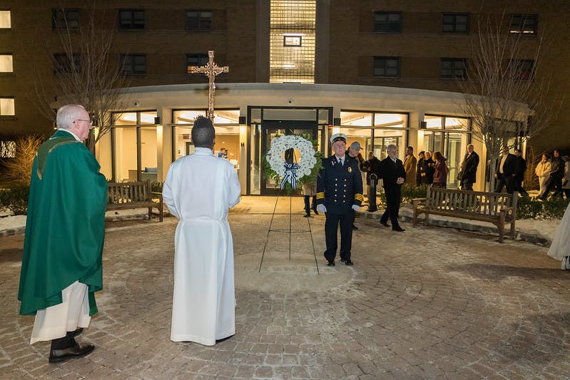 25th anniversary of Boland Hall fire Memorial Mass |  Photo from Seton Hall University Flickr
