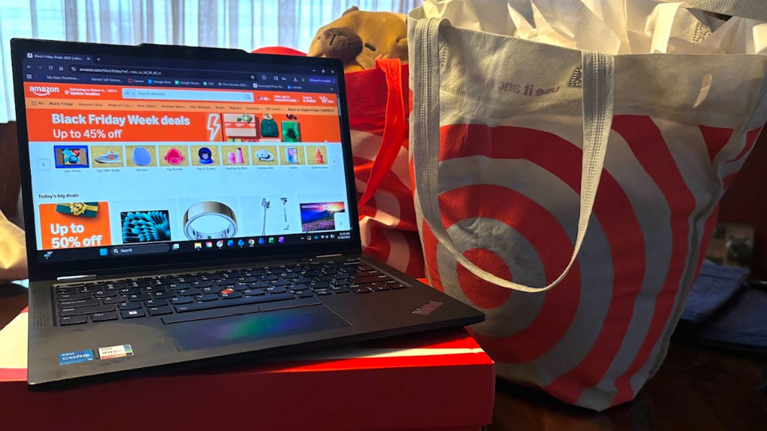 Black Friday haul | Photo by Jules Caliri