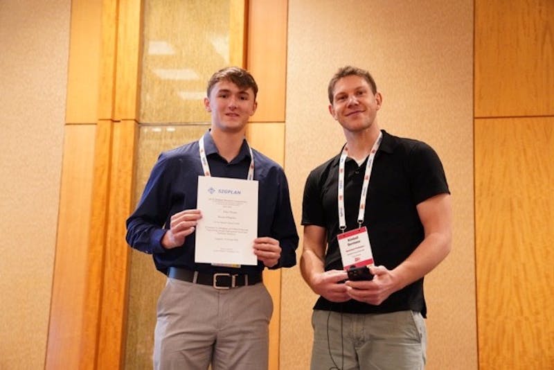 Seton Hall computer science students present research on the international stage