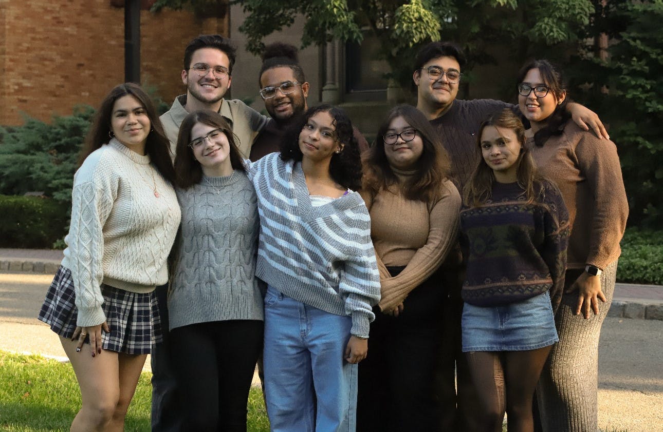 Adelante Members 2024-2025 E-Board | Photo by Julianna Caliri