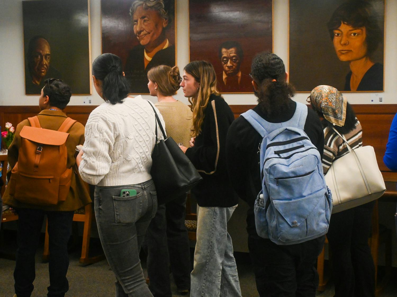 Walsh Library Exhibit | Photo by: Lianna Cruz