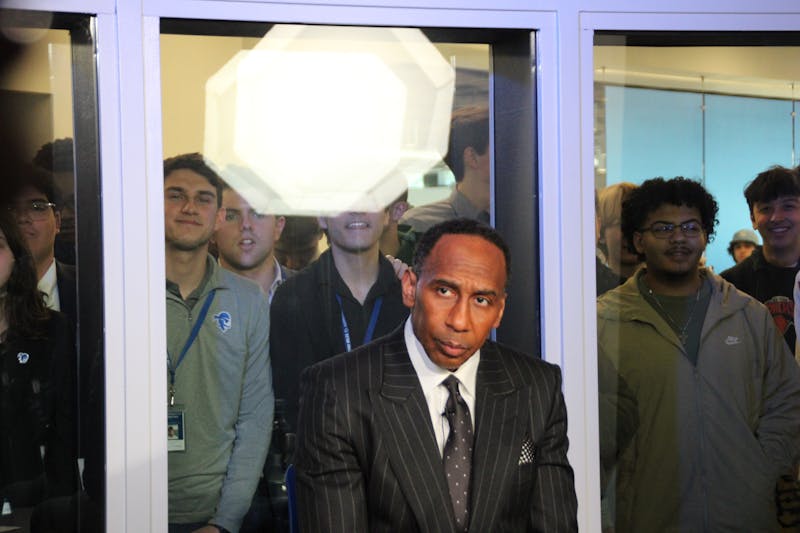 Students savor Stephen A. Smith’s candid personality during his visit to Seton Hall