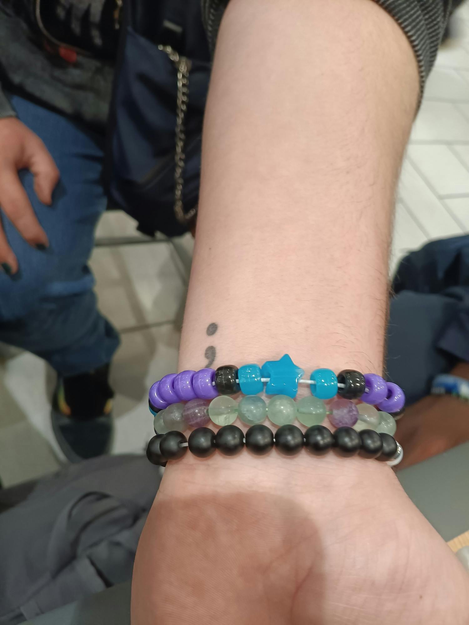 Semicolon Tattoo | Photo via Alivia Shearer