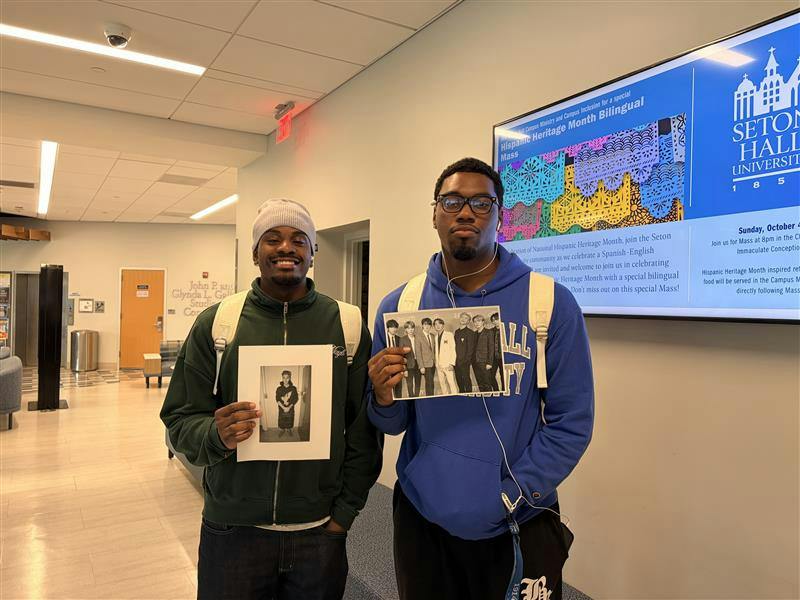 Students Holding Pictures of BTS and Justin Bieber, Abiha Rupani, The Setonian