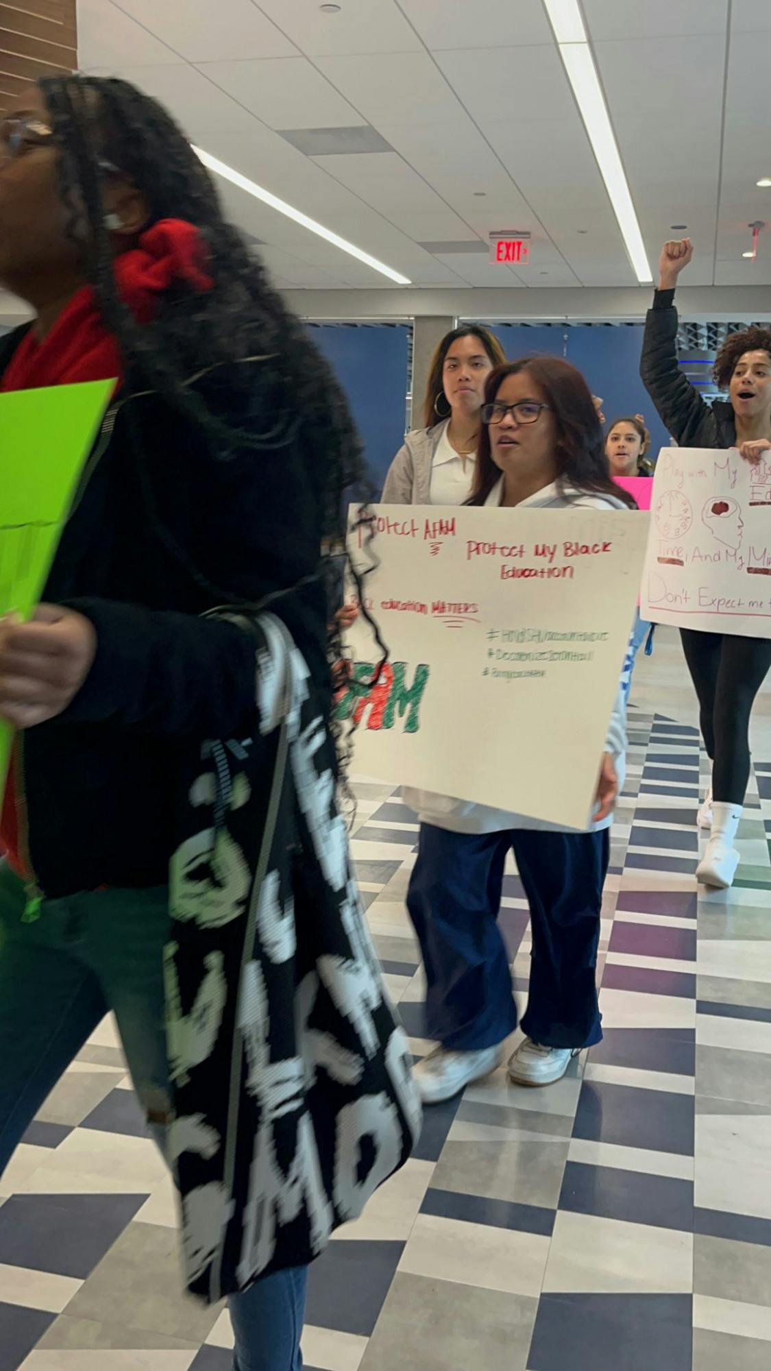 AFAM protesters 2023