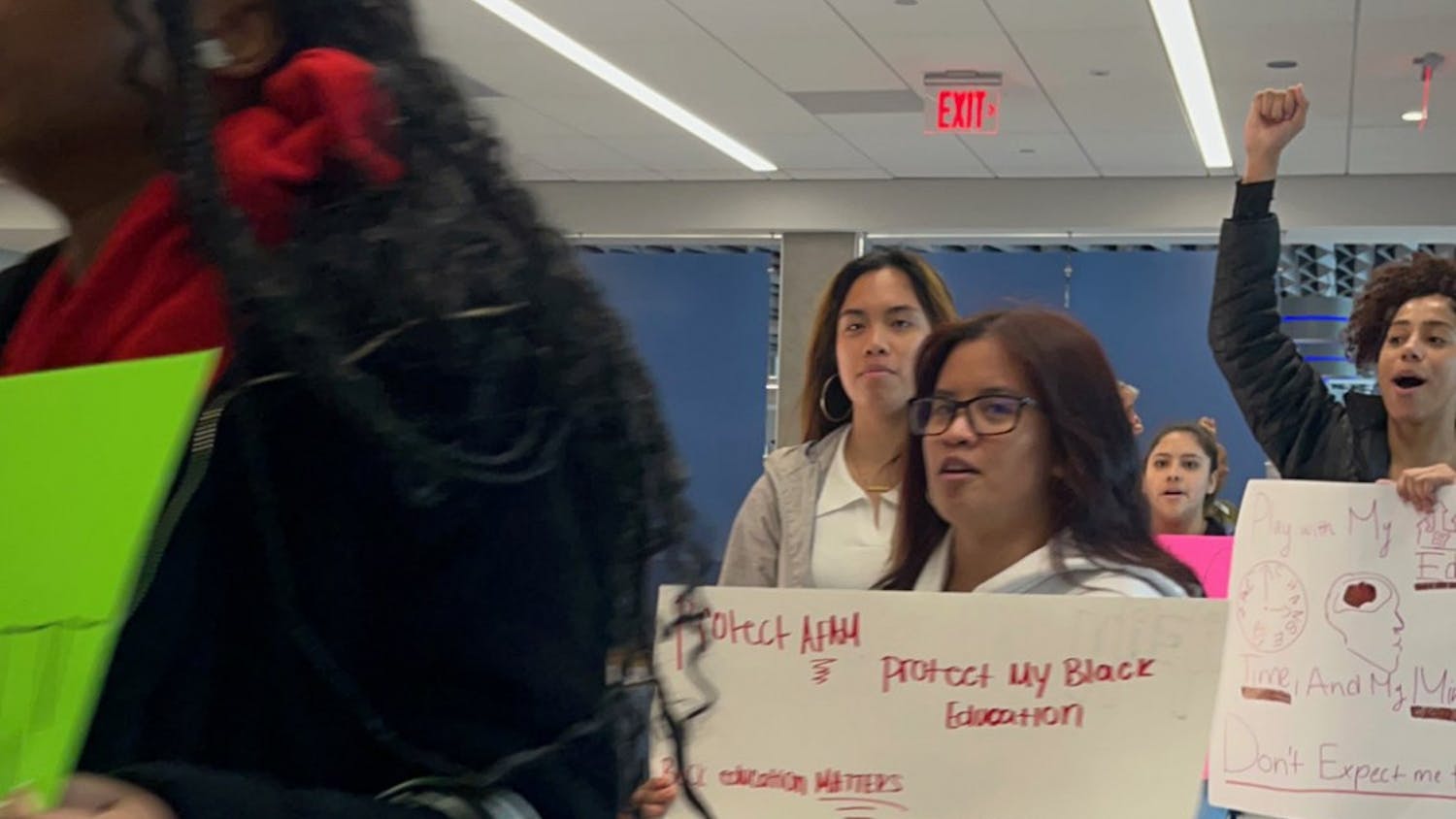 AFAM protesters 2023