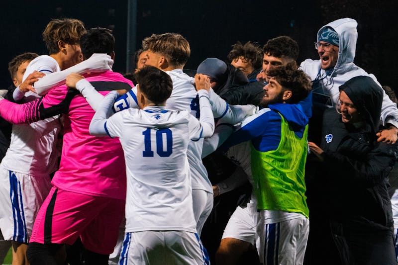 Molina leads men’s soccer to thrilling penalty-shootout win in first round of NCAA Tournament