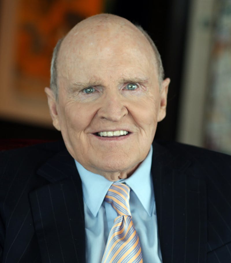 Former General Electric CEO Jack Welch in 2012. | Courtesy Hamilton83, Wikimedia Commons