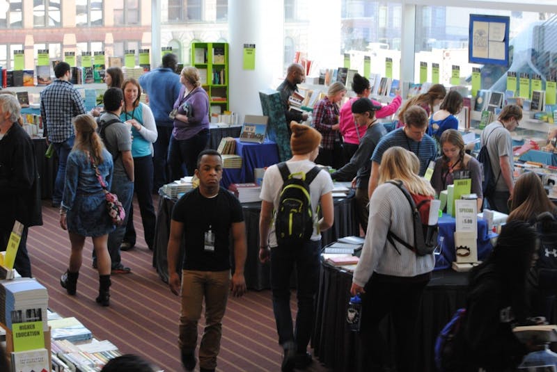 Attendees of the conference were able to explore the bookstore for literature focused on Christianity and other topics for them to learn about.