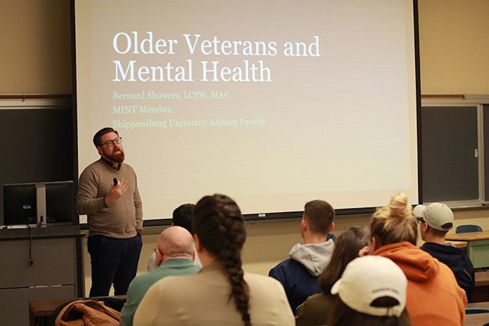 Professor shares impact of war on mental health