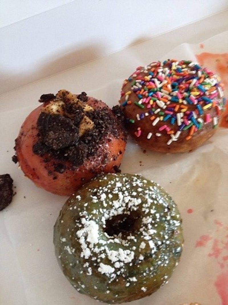 The donuts at the Doh-Nuh T Co. range in flavors, toppings and can fix anyone’s sweet tooth.