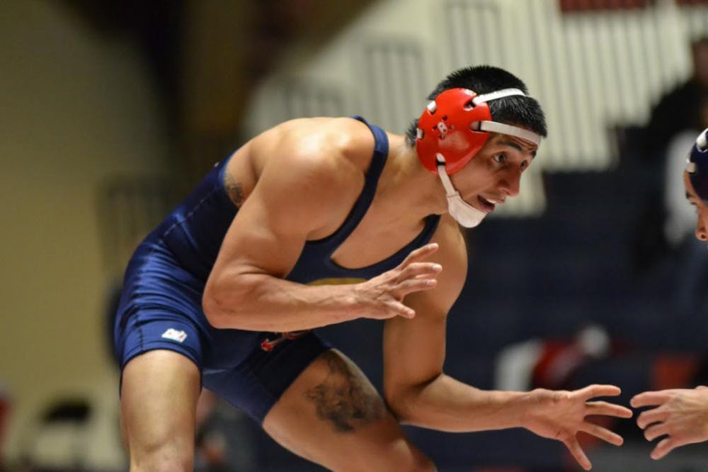 Wrestling competes in York match in season opener 