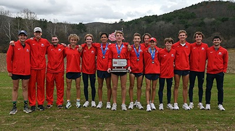 Shippensburg's men's cross country team took home 2nd place at the 2022 PSAC Championships.