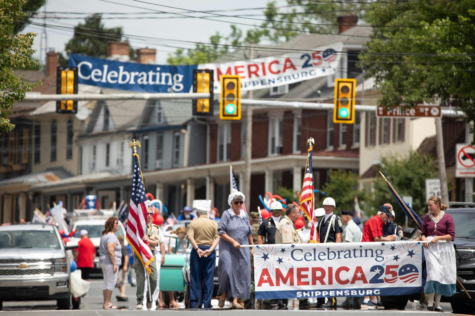 This is a gallery of photos from the Shippensburg America 250 Parade held on the streets of downtown Shippensburg on June 14, 2026. The parade featured a variety of participation to celebrate the 250th anniversary of the nation.