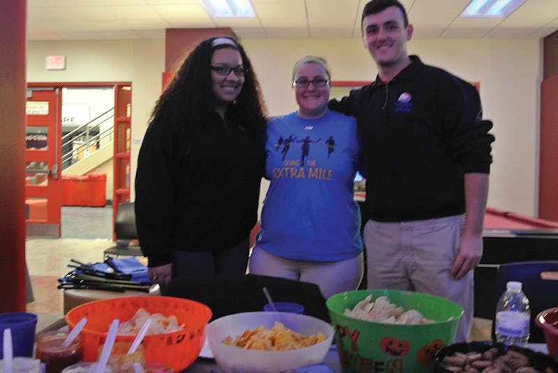 CUB employees throw a Super Bowl party during the big game.