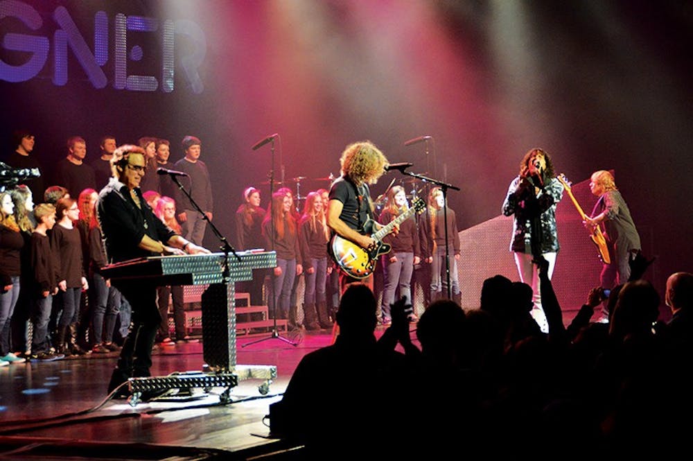 Foreigner puts love in the air with familiar hits