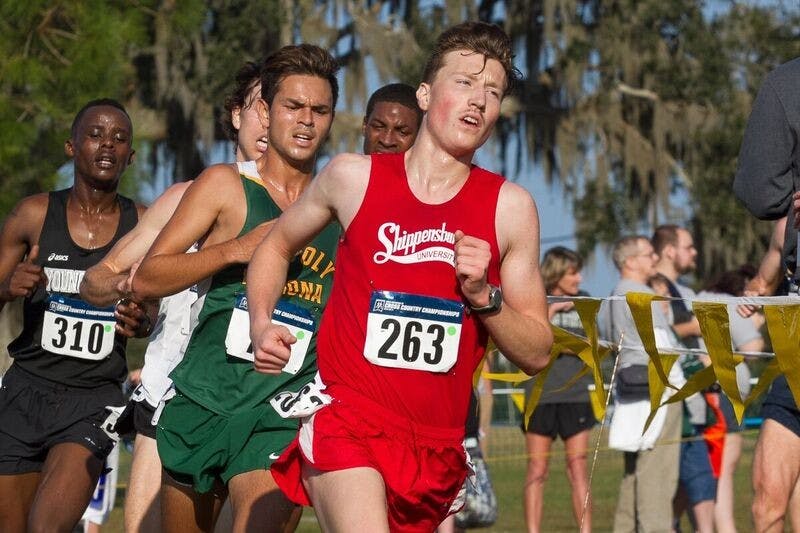 Kieran Sutton finished 25th overall at the 2016 Cross-Country National Championships in Saint Leo, Florida.